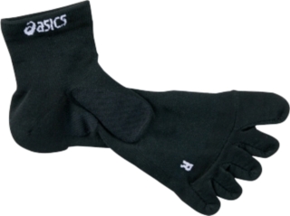 【ASICS/アシックス】 プロパッド5本指カラーソックス ブラック ユニセックス アシックス
